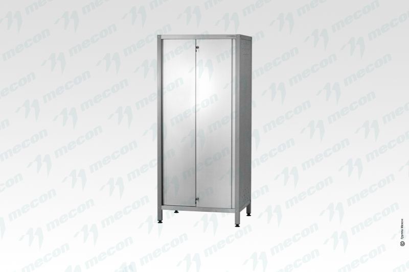 Шкаф кухонный ШЗКп - 1500*500*1800 "Profi Ral", двери-купе, полки сплошн. 2 шт., цинк, без к-та замков Шкаф кухонный ШЗКп - 1500*500*1800 "Profi Ral", двери-купе, полки сплошн. 2 шт., цинк, без к-та замков