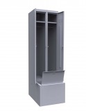Металлический шкаф для одежды Церера-мебель ШР-22 L600 Т